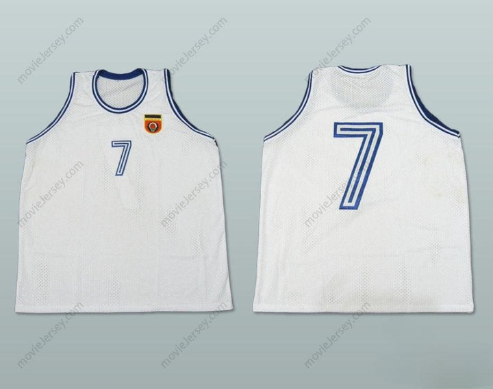 CUSTOM ANY Name Number TONI KUKOC 7 YUGOSLAVIA BASKETBALL JERSEY Top Stitched S-6XL