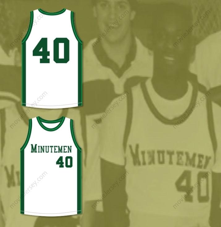 CUSTOM ANY Name Number SHAWN KEMP 40 CONCORD HIGH SCHOOL MINUTEMEN HOME BASKETBALL JERSEY Top Stitched S-6XL