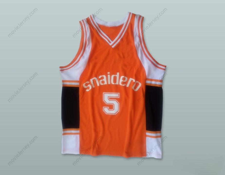 CUSTOM ANY Name Number CHARLES SMITH 5 SNAIDERO UDINE BASKETBALL JERSEY Top Stitched S-6XL