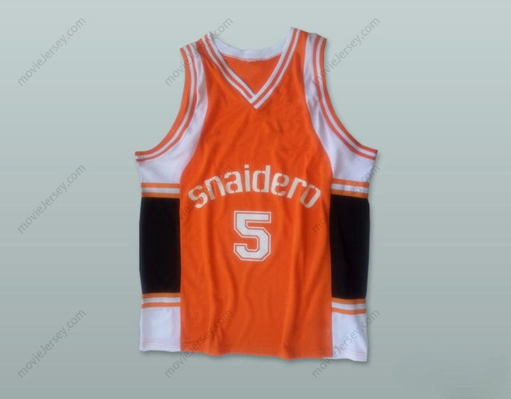 CUSTOM ANY Name Number CHARLES SMITH 5 SNAIDERO UDINE BASKETBALL JERSEY Top Stitched S-6XL