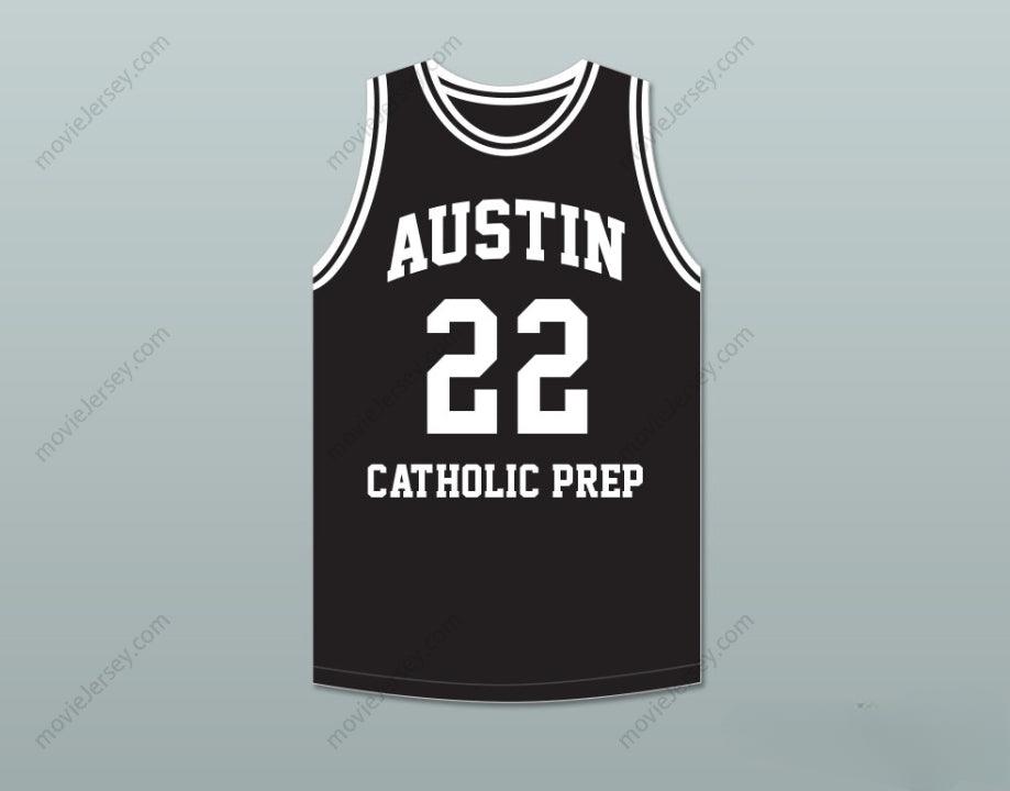 CUSTOM ANY Name Number DAVE DEBUSSCHERE 22 AUSTIN CATHOLIC PREPARATORY SCHOOL FRIARS BLACK BASKETBALL JERSEY Top Stitched S-6XL
