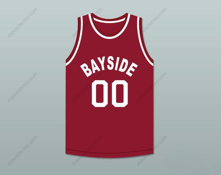 CUSTOM ANY Name Number SAVED BY THE BELL SCREECH 00 BAYSIDE TIGERS BASKETBALL JERSEY AWAY Top Stitched S-6XL