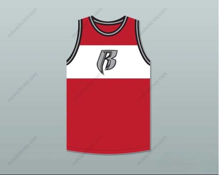 CUSTOM ANY Name Number DMX 84 ROUGH RYDERS RED BASKETBALL JERSEY 4 Top Stitched S-6XL