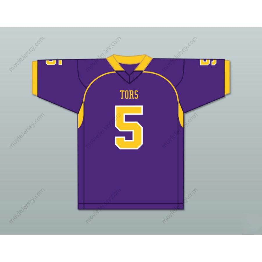 CUSTOM ANY Name Number MIKE EVANS 5 BALL HIGH SCHOOL TORS FOOTBALL JERSEY S-6XL