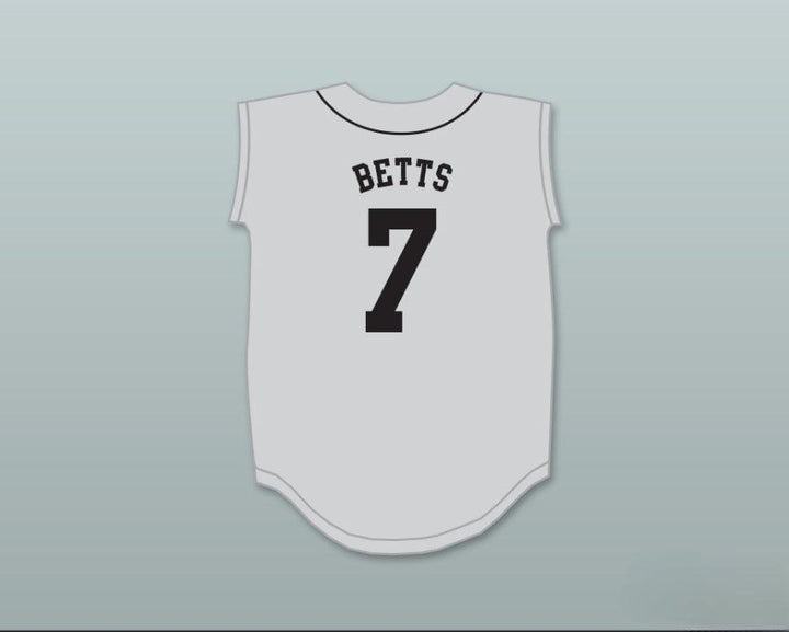 Custom Any Name Number MOOKIE BETTS 7 JOHN OVERTON HIGH SCHOOL  GRAY BASEBALL JERSEY 2 Top Stitched S-6XL