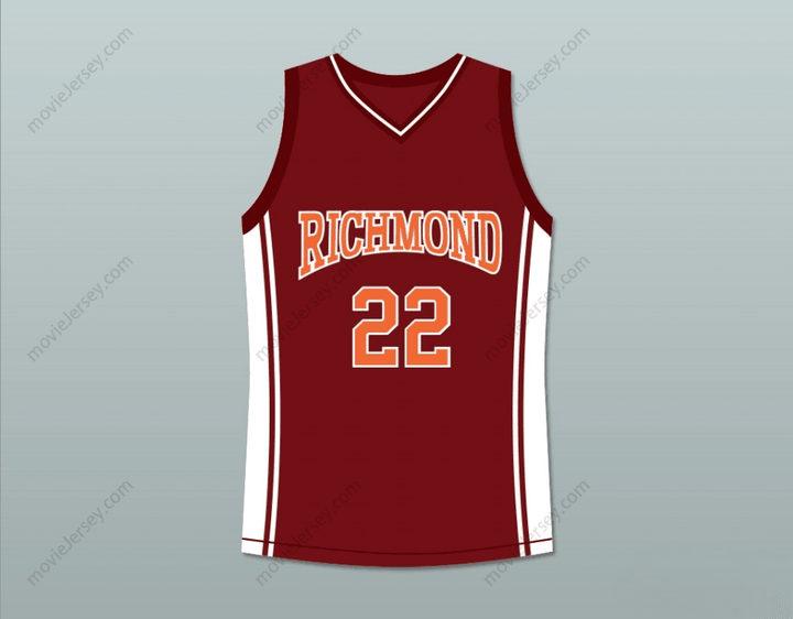 CUSTOM ANY Name Number RICK GONZALEZ TIMO CRUZ 22 RICHMOND OILERS HOME BASKETBALL JERSEY COACH CARTER Top Stitched S-6XL