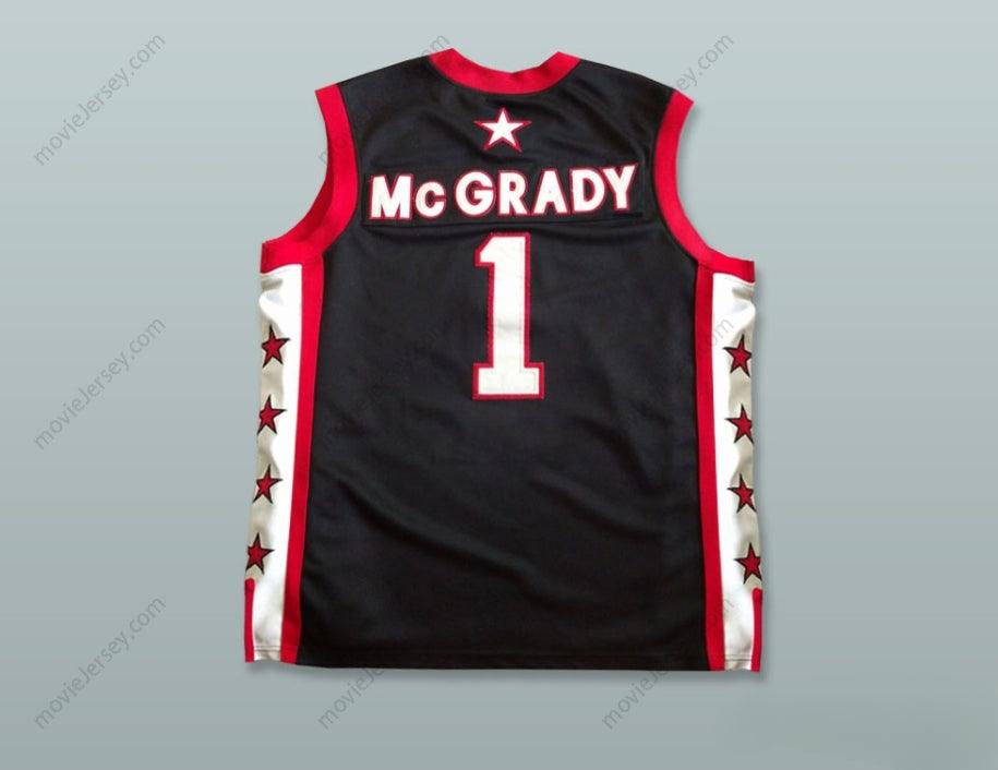 CUSTOM ANY Name Number TRACY MCGRADY 1 MOUNT ZION CHRISTIAN ACADEMY BLACK BASKETBALL JERSEY Top Stitched S-6XL