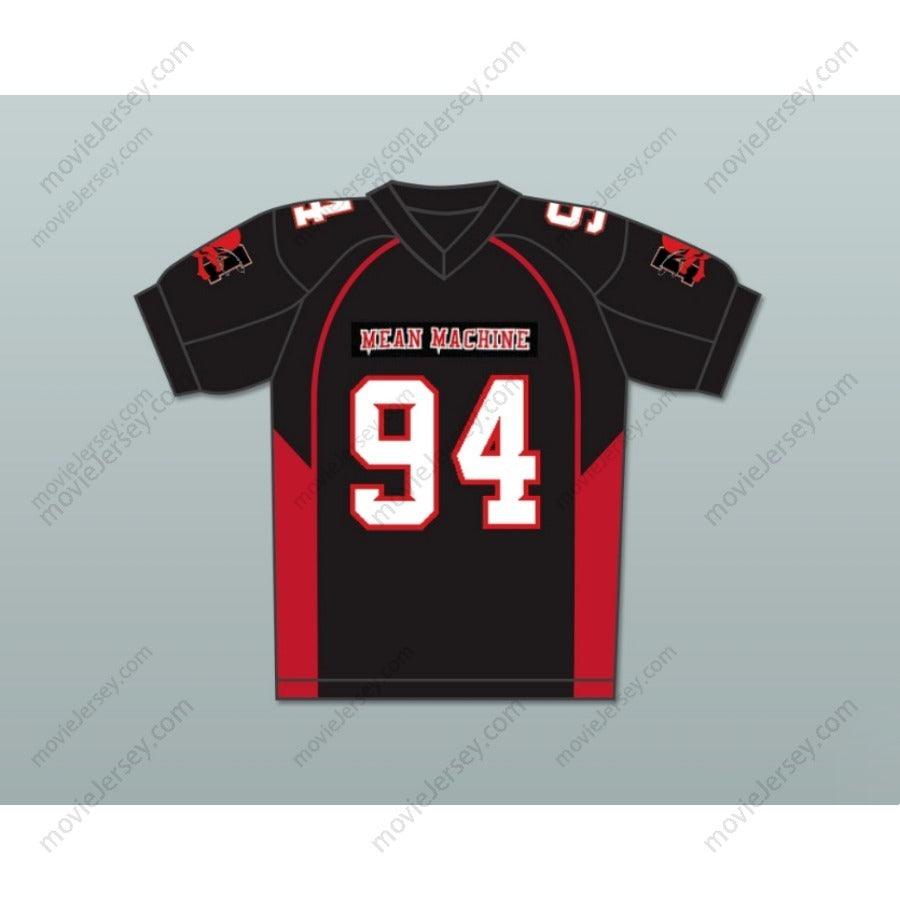 CUSTOM ANY Name Number 94 KASS MEAN MACHINE CONVICTS Football Jersey Top Stitched S-6XL