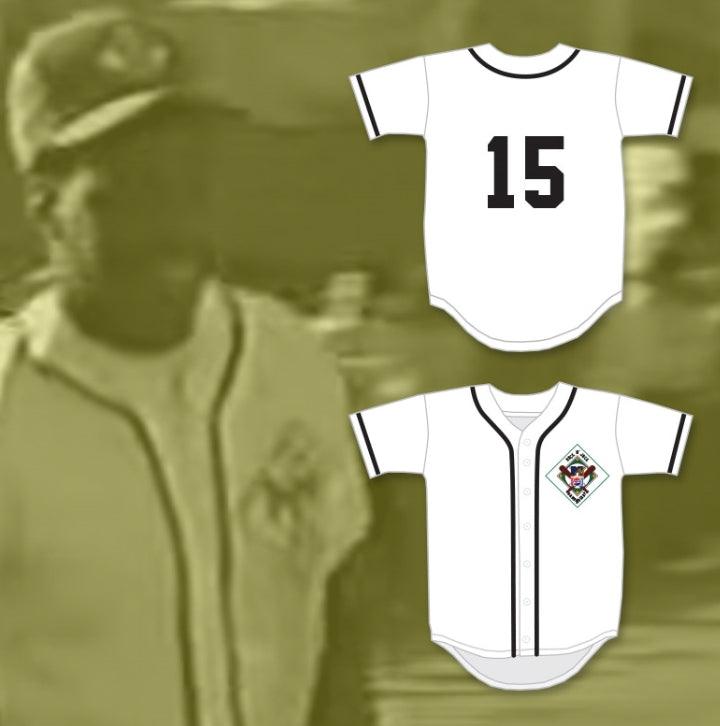 Custom Any Name Number SHAWON DUNSTON 15 SALAMANDERS BASEBALL JERSEY 1ST ANNUAL ROCK N' JOCK DIAMOND DERBY 1990 Top Stitched S-6XL