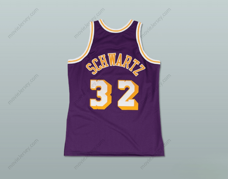 CUSTOM ANY Name Number FLETCH ALIAS SERIES BOBBY LEE SCHWARTZ 32 BASKETBALL JERSEY Top Stitched S-6XL