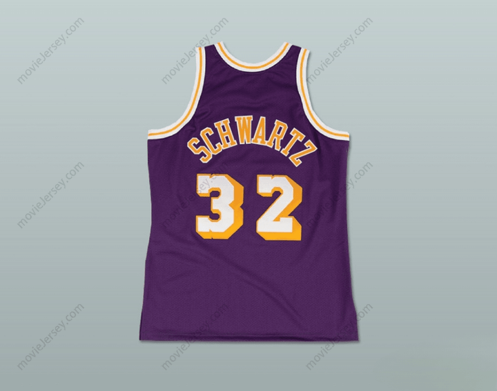 CUSTOM ANY Name Number FLETCH ALIAS SERIES BOBBY LEE SCHWARTZ 32 BASKETBALL JERSEY Top Stitched S-6XL