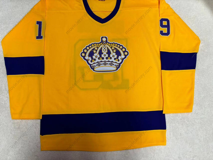 Custom Any Name Number HOCKEY LEGEND BUTCH GORING 19 HOCKEY JERSEY ALL SIZES Top Stitched S-6XL