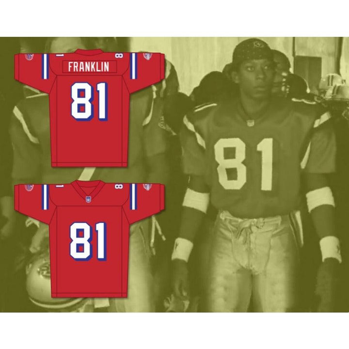 CUSTOM ANY Name Number ORLANDO JONES CLIFFORD FRANKLIN 81 WASHINGTON SENTINELS AWAY Football Jersey Top Stitched S-6XL