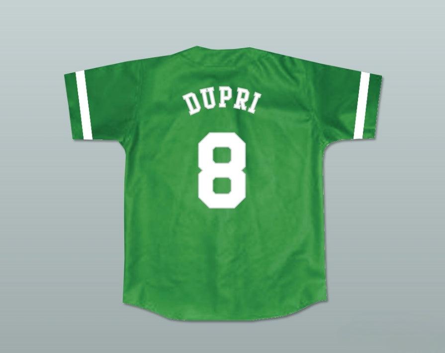 Custom Any Name Number JERMAINE DUPRI 8 HARDBALL BASEBALL JERSEY THEME SONG Top Stitched S-6XL