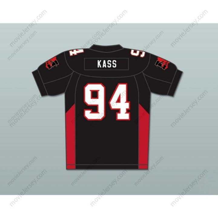 CUSTOM ANY Name Number 94 KASS MEAN MACHINE CONVICTS Football Jersey Top Stitched S-6XL