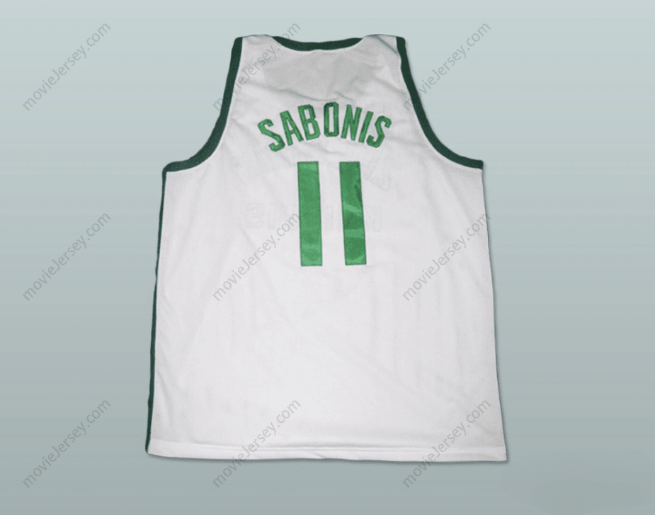 CUSTOM ANY Name Number ARVYDAS SABONIS ZALGIRIS KAUNAS BASKETBALL JERSEY Top Stitched S-6XL