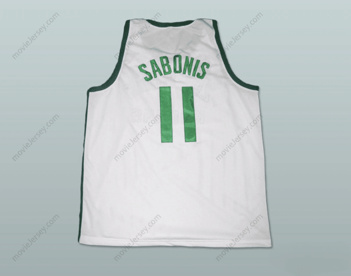 CUSTOM ANY Name Number ARVYDAS SABONIS ZALGIRIS KAUNAS BASKETBALL JERSEY Top Stitched S-6XL