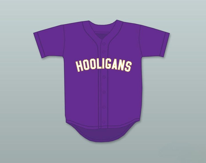 Custom Any Name Number BRUNO MARS 24K HOOLIGANS PURPLE BASEBALL JERSEY BET AWARDS Top Stitched S-6XL