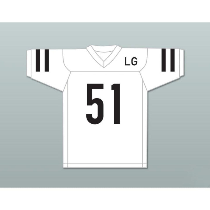 CUSTOM ANY Name Number LG JOANNE 51 PINK FOOTBALL JERSEY GAGA FIVE FOOT TWO Top Stitched S-6XL