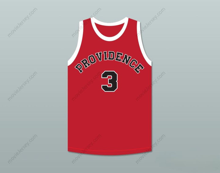 CUSTOM ANY Name Number ERNIE CALVERLEY 3 PROVIDENCE STEAMROLLERS RED BASKETBALL JERSEY Top Stitched S-6XL