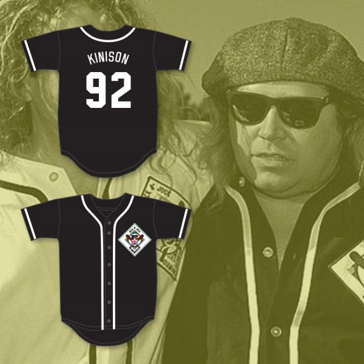 Custom Any Name Number SAM KINISON 92 AARDVARKS BASEBALL JERSEY 1ST ANNUAL ROCK N' JOCK DIAMOND DERBY 1990 Top Stitched S-6XL