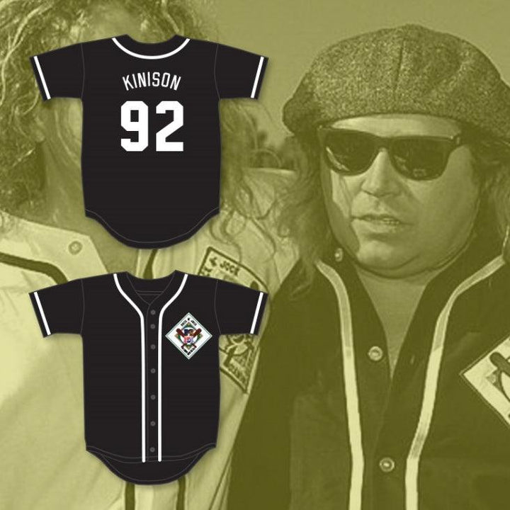 Custom Any Name Number SAM KINISON 92 AARDVARKS BASEBALL JERSEY 1ST ANNUAL ROCK N' JOCK DIAMOND DERBY 1990 Top Stitched S-6XL