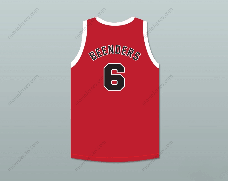 CUSTOM ANY Name Number HANK BEENDERS 6 PROVIDENCE STEAMROLLERS RED BASKETBALL JERSEY WITH PATCH Top Stitched S-6XL