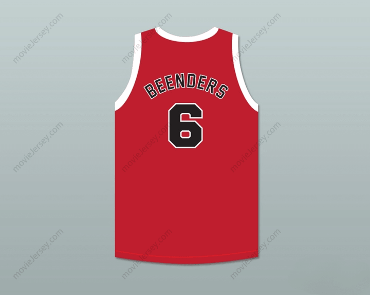 CUSTOM ANY Name Number HANK BEENDERS 6 PROVIDENCE STEAMROLLERS RED BASKETBALL JERSEY WITH PATCH Top Stitched S-6XL