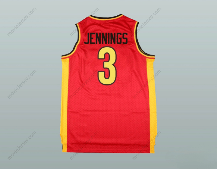 CUSTOM ANY Name Number BRANDON JENNINGS   ACADEMY BASKETBALL JERSEY STITCH SEWN Top Stitched S-6XL