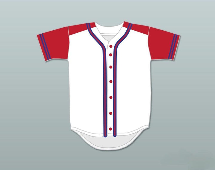 Custom Any Name Number CHAD DANFORTH 8 EAST HIGH SCHOOL WILDCATS BASEBALL JERSEY HIGH SCHOOL MUSICAL 2 Top Stitched S-6XL