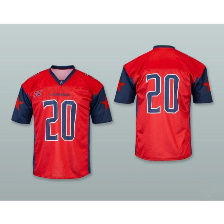 CUSTOM ANY Name Number HOUSTON 20 HOME RED Football Jersey Top Stitched S-6XL