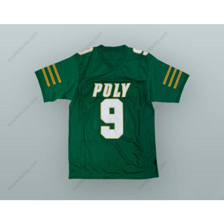 CUSTOM ANY Name Number JUJU SMITH-SCHUSTER 9 LONG BEACH POLYTECHNIC HIGH SCHOOL JACKRABBITS FOOTBALL JERSEY Top Stitched S-6XL