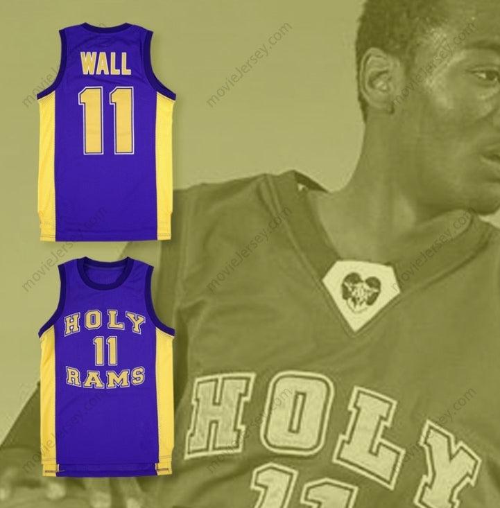 CUSTOM ANY Name Number JOHN WALL 11 WORD OF GOD CHRISTIAN ACADEMY HOLY RAMS BASKETBALL JERSEY Top Stitched S-6XL