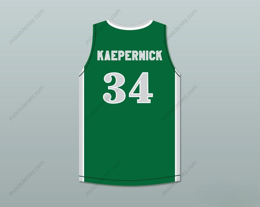 CUSTOM ANY Name Number COLIN KAEPERNICK 34 JOHN H. PITMAN HIGH SCHOOL PRIDE GREEN BASKETBALL JERSEY 2 Top Stitched S-6XL
