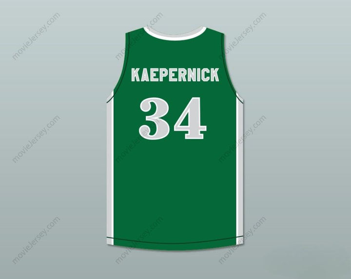 CUSTOM ANY Name Number COLIN KAEPERNICK 34 JOHN H. PITMAN HIGH SCHOOL PRIDE GREEN BASKETBALL JERSEY 2 Top Stitched S-6XL