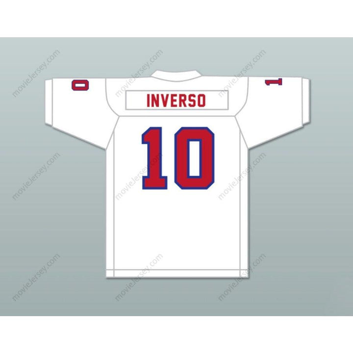 CUSTOM ANY Name Number 1983 USFL GLENN INVERSO 10 NEW JERSEY GENERALS ROAD Football Jersey Top Stitched S-6XL
