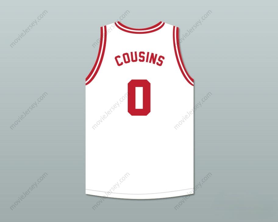 CUSTOM ANY Name Number DEMARCUS COUSINS 0 TIJUANA PIRANHAS WHITE BASKETBALL JERSEY MEXICAN EXPANSION TEAM Top Stitched S-6XL