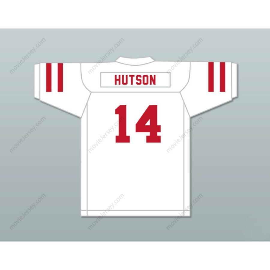 CUSTOM ANY Name Number DON HUTSON 14 PINE BLUFF ZEBRAS RED FOOTBALL JERSEY Top Stitched S-6XL