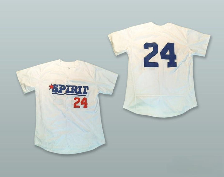 Custom Any Name Number KEN GRIFFEY JR 24 SPIRIT WHITE BASEBALL JERSEY Top Stitched S-6XL