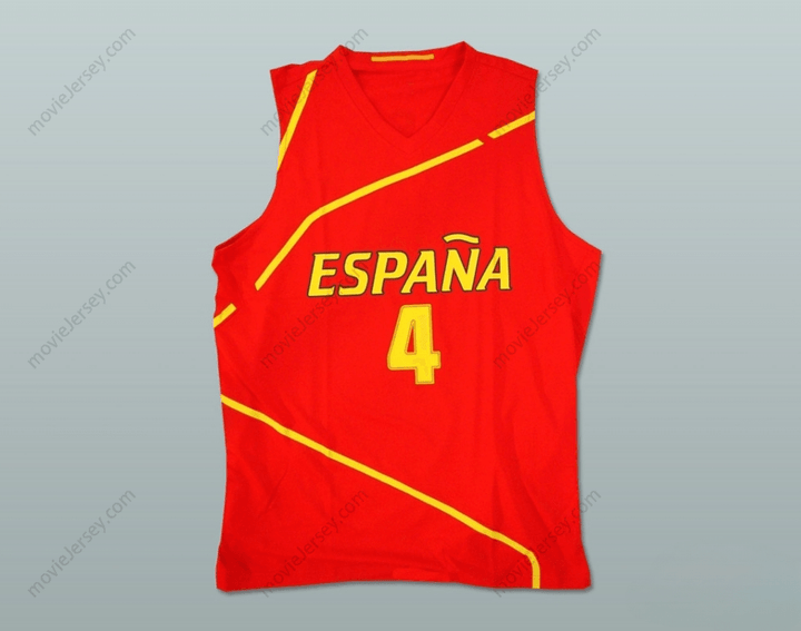 CUSTOM ANY Name Number PAU GASOL ESPANA BASKETBALL JERSEY ANY PLAYER OR NUMBER Top Stitched S-6XL