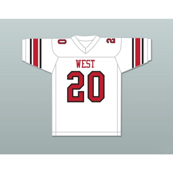 CUSTOM ANY Name Number GREG CIMA 20 WEST HIGH SCHOOL FOOTBALL JERSEY WINDRUNNER Top Stitched S-6XL