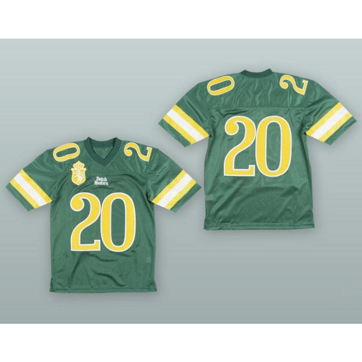 CUSTOM ANY Name Number DUTCH 20 MASTERS CIGAR GREEN Football Jersey Top Stitched S-6XL