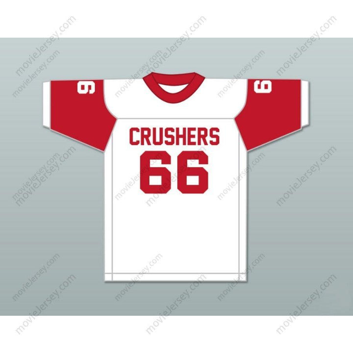 CUSTOM ANY Name Number JACK HAM 66 BISHOP MCCORT HIGH SCHOOL CRIMSON CRUSHERS Football Jersey Top Stitched S-6XL