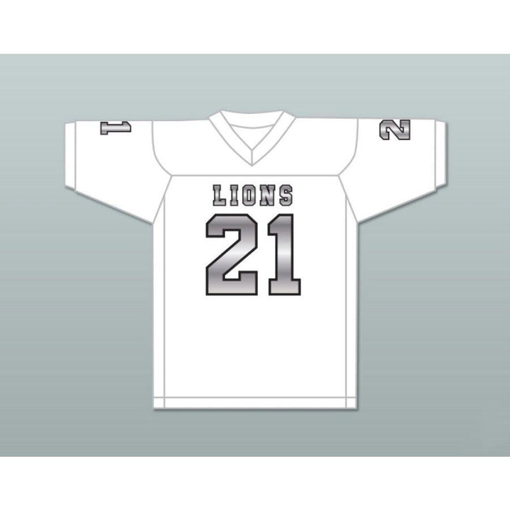 CUSTOM ANY Name Number RYAN LEE 21 EMCC LIONS FOOTBALL JERSEY INCLUDES PATCHES Top Stitched S-6XL