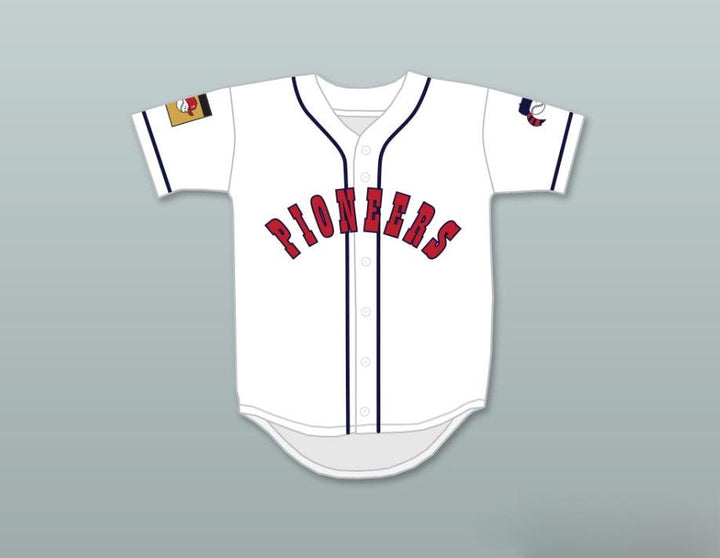 Custom Any Name Number MIKE WIDMER 3 PIONEERS HOME BASEBALL JERSEY HARDBALL SITCOM Top Stitched S-6XL