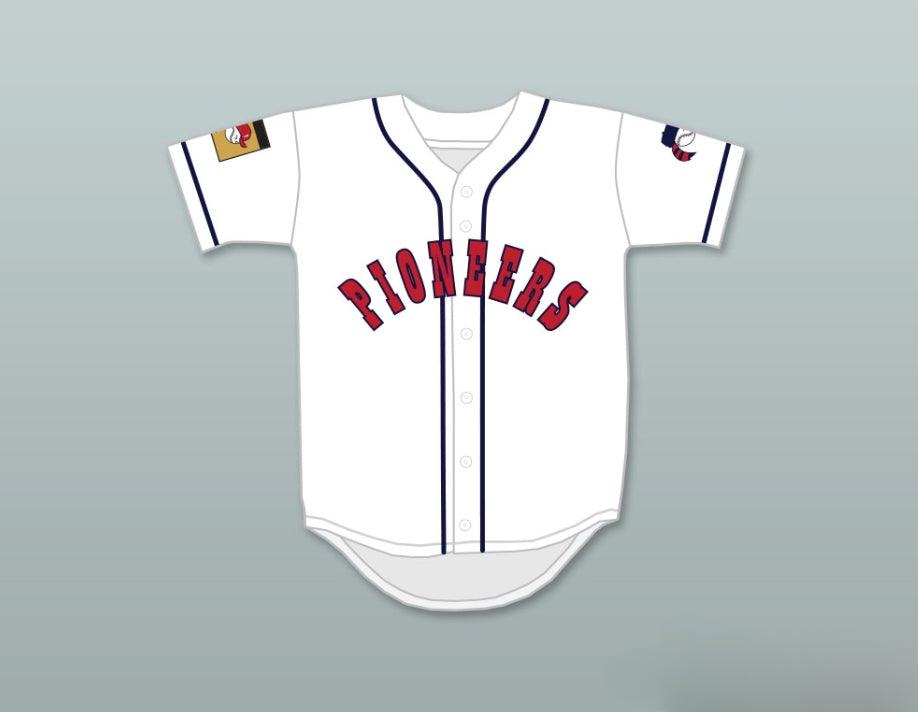 Custom Any Name Number MASCOT HARDBALL 00 PIONEERS HOME BASEBALL JERSEY HARDBALL SITCOM Top Stitched S-6XL