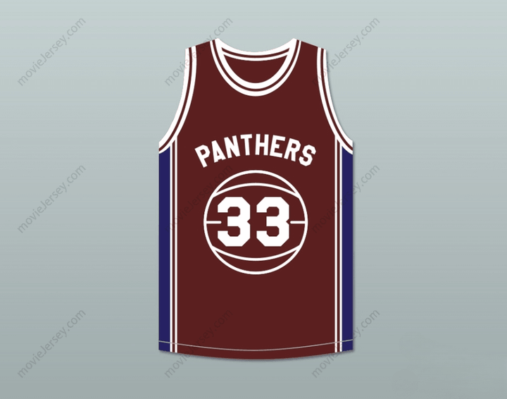 CUSTOM ANY Name Number SHAWN MICHAEL HOWARD BOBBY 33 PANTHERS HIGH SCHOOL BASKETBALL JERSEY ABOVE THE RIM Top Stitched S-6XL