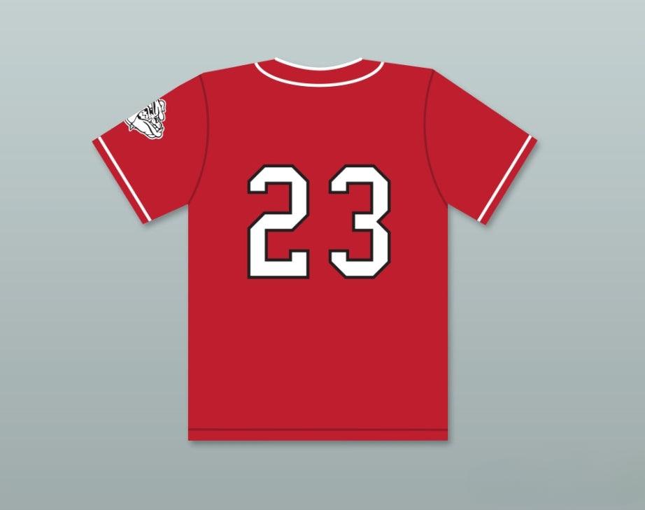 Custom Any Name Number STEVE 23 BULLDOGS BASEBALL JERSEY HOME RUN Top Stitched S-6XL