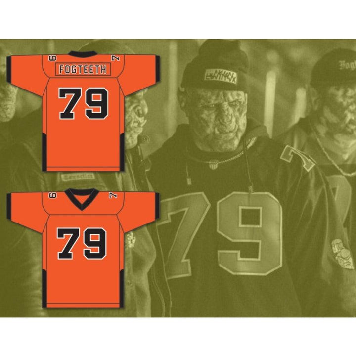 CUSTOM ANY Name PATCHES ORC FOGTEETH 79 Football Jersey Top Stitched S-6XL