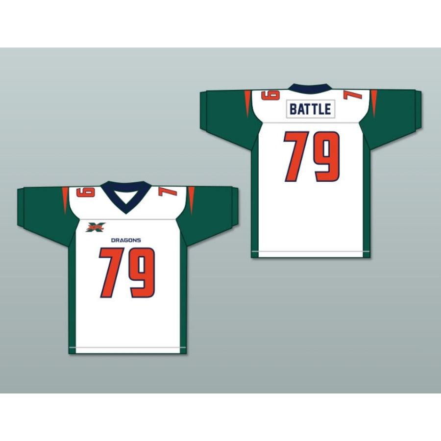 CUSTOM ANY Name Number ISAIAH BATTLE 79 SEATTLE HOME Football Jersey Top Stitched S-6XL
